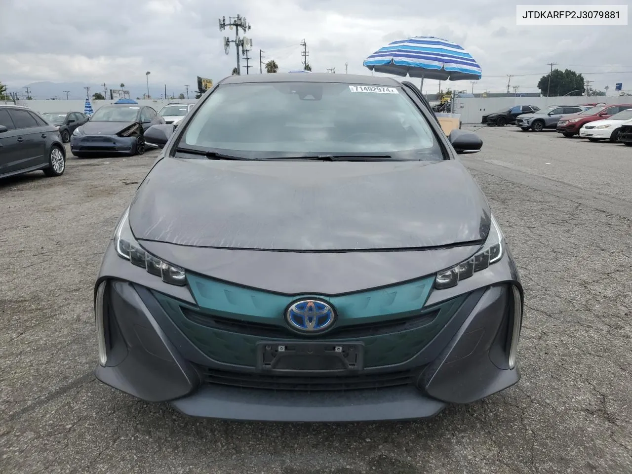 2018 Toyota Prius Prime VIN: JTDKARFP2J3079881 Lot: 71492974