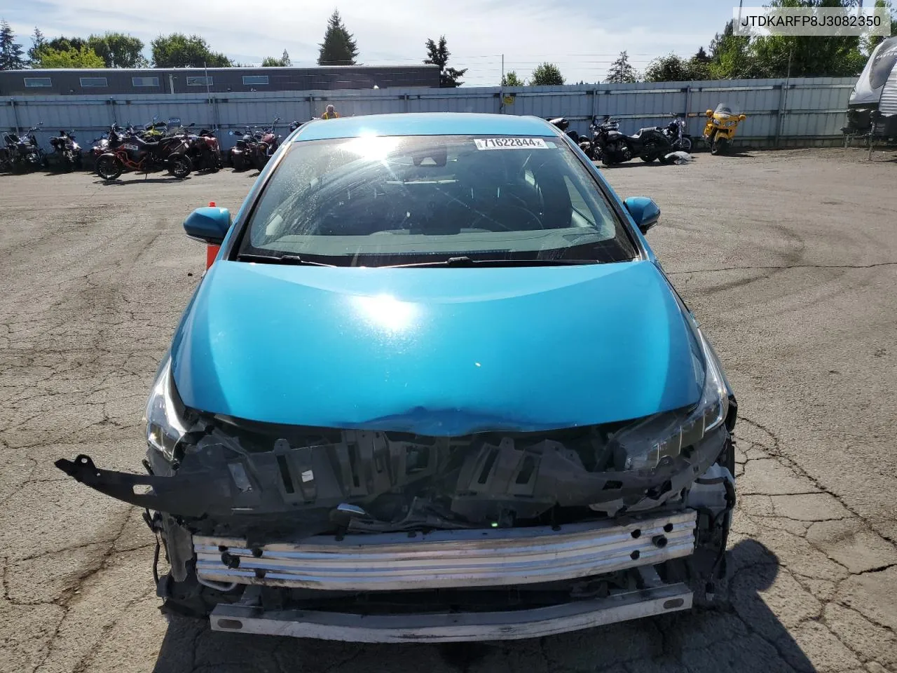 2018 Toyota Prius Prime VIN: JTDKARFP8J3082350 Lot: 71622844