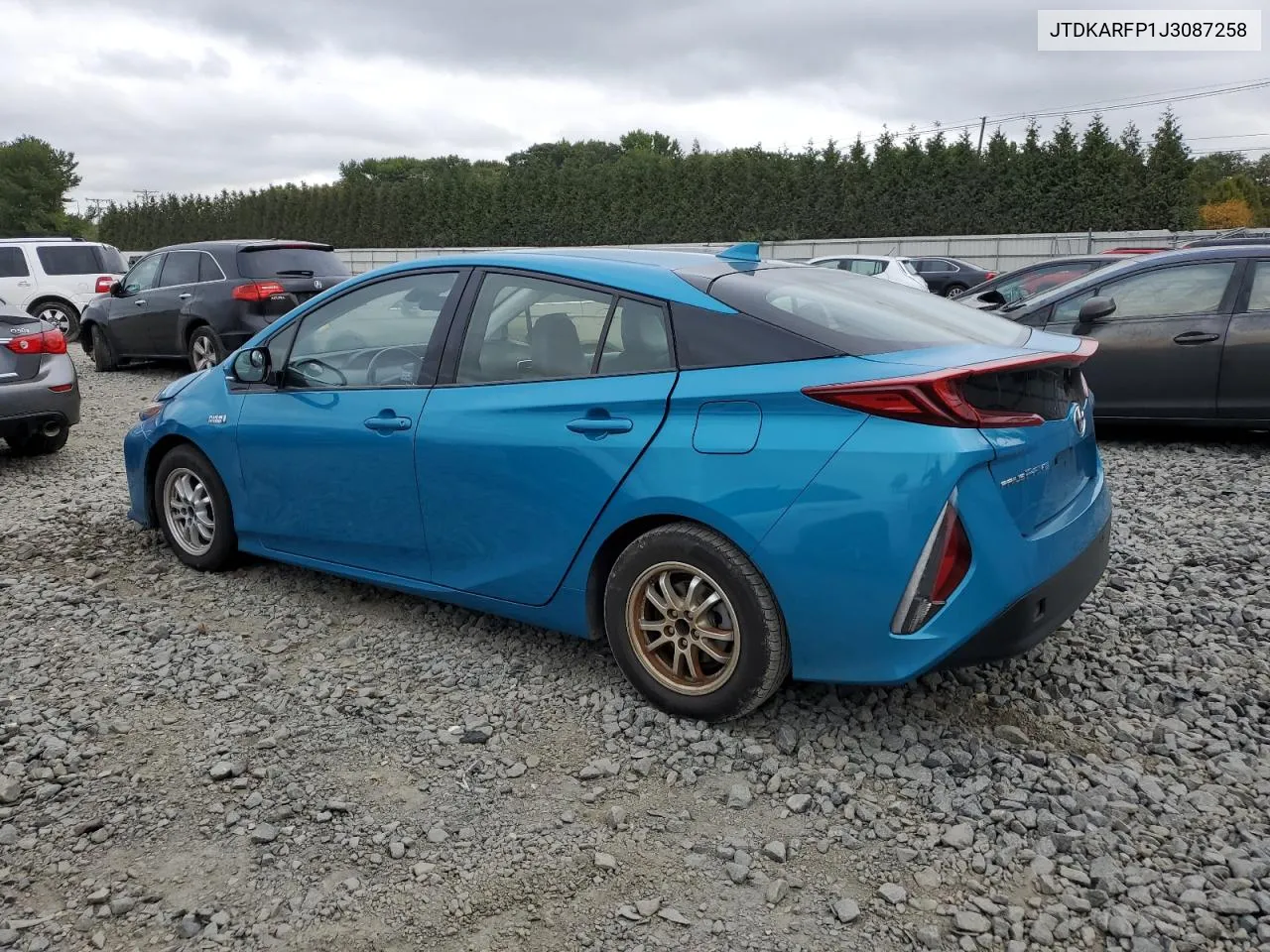 2018 Toyota Prius Prime VIN: JTDKARFP1J3087258 Lot: 71791614