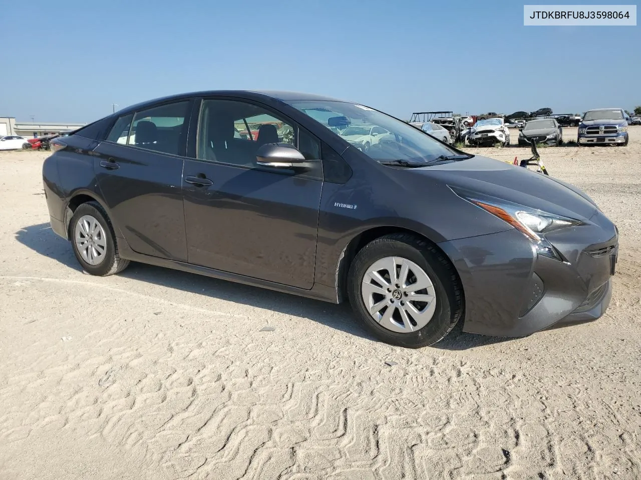 JTDKBRFU8J3598064 2018 Toyota Prius