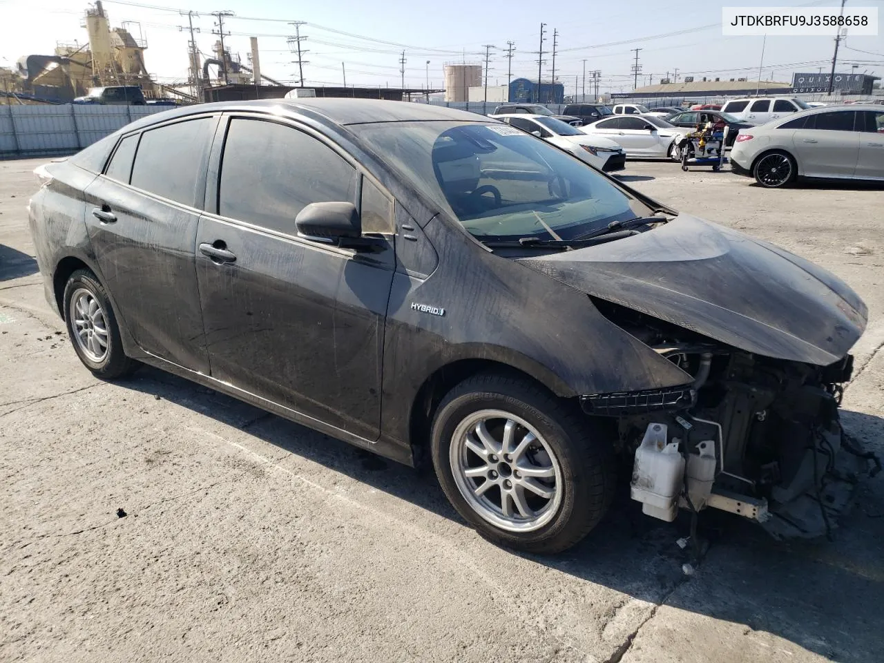 JTDKBRFU9J3588658 2018 Toyota Prius