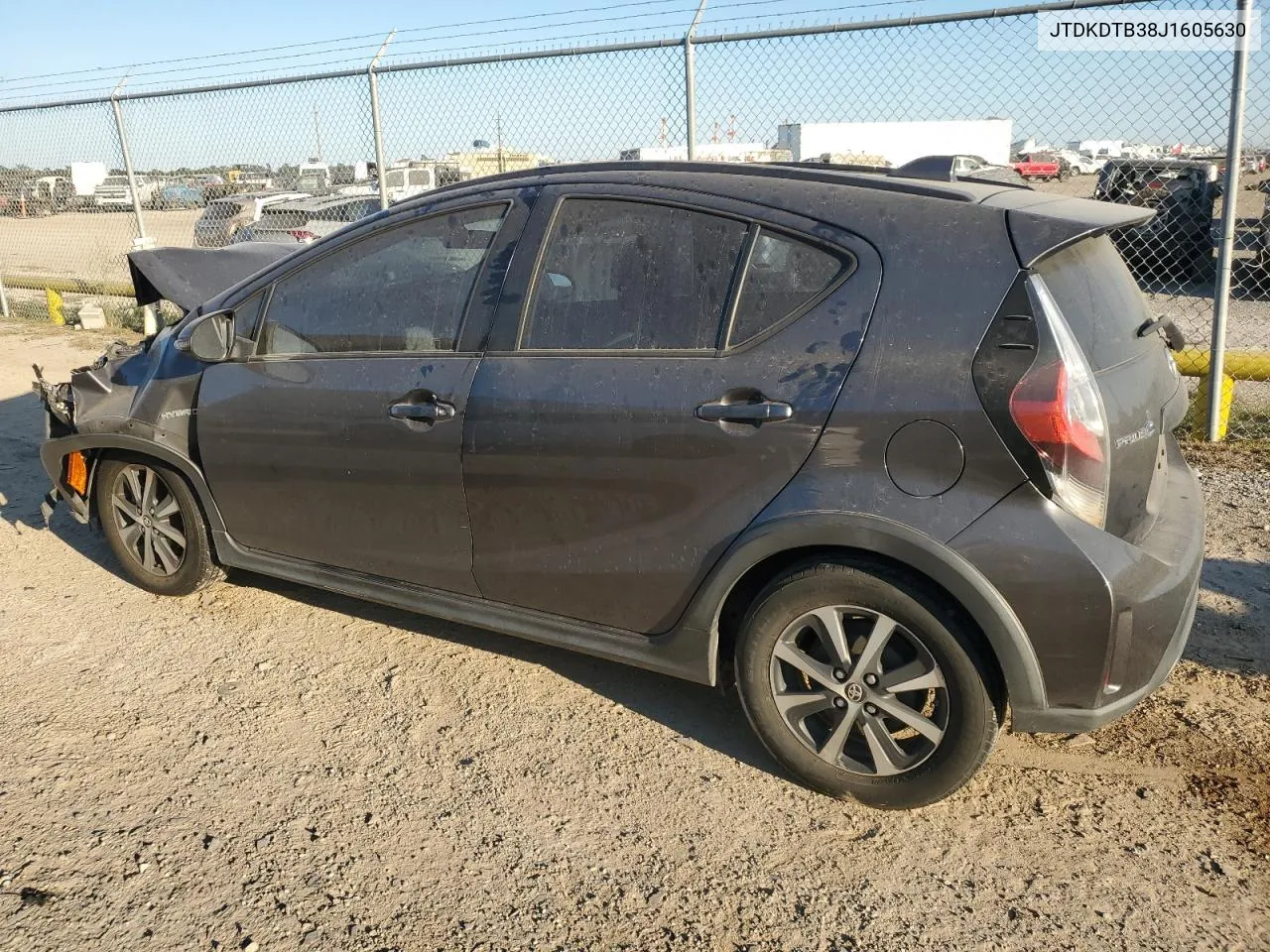 JTDKDTB38J1605630 2018 Toyota Prius C