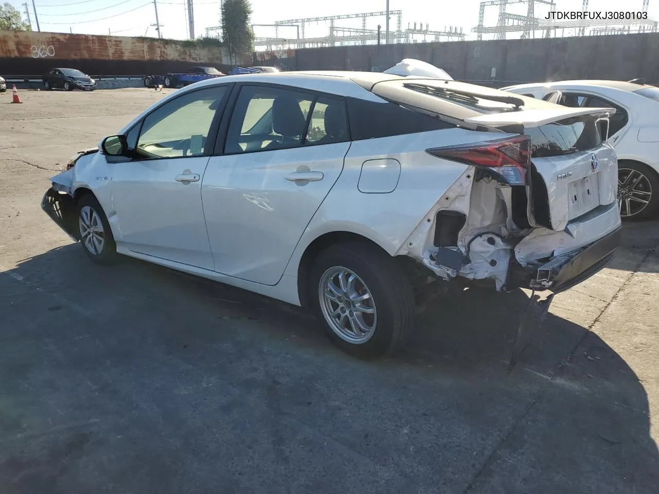 2018 Toyota Prius VIN: JTDKBRFUXJ3080103 Lot: 72900064