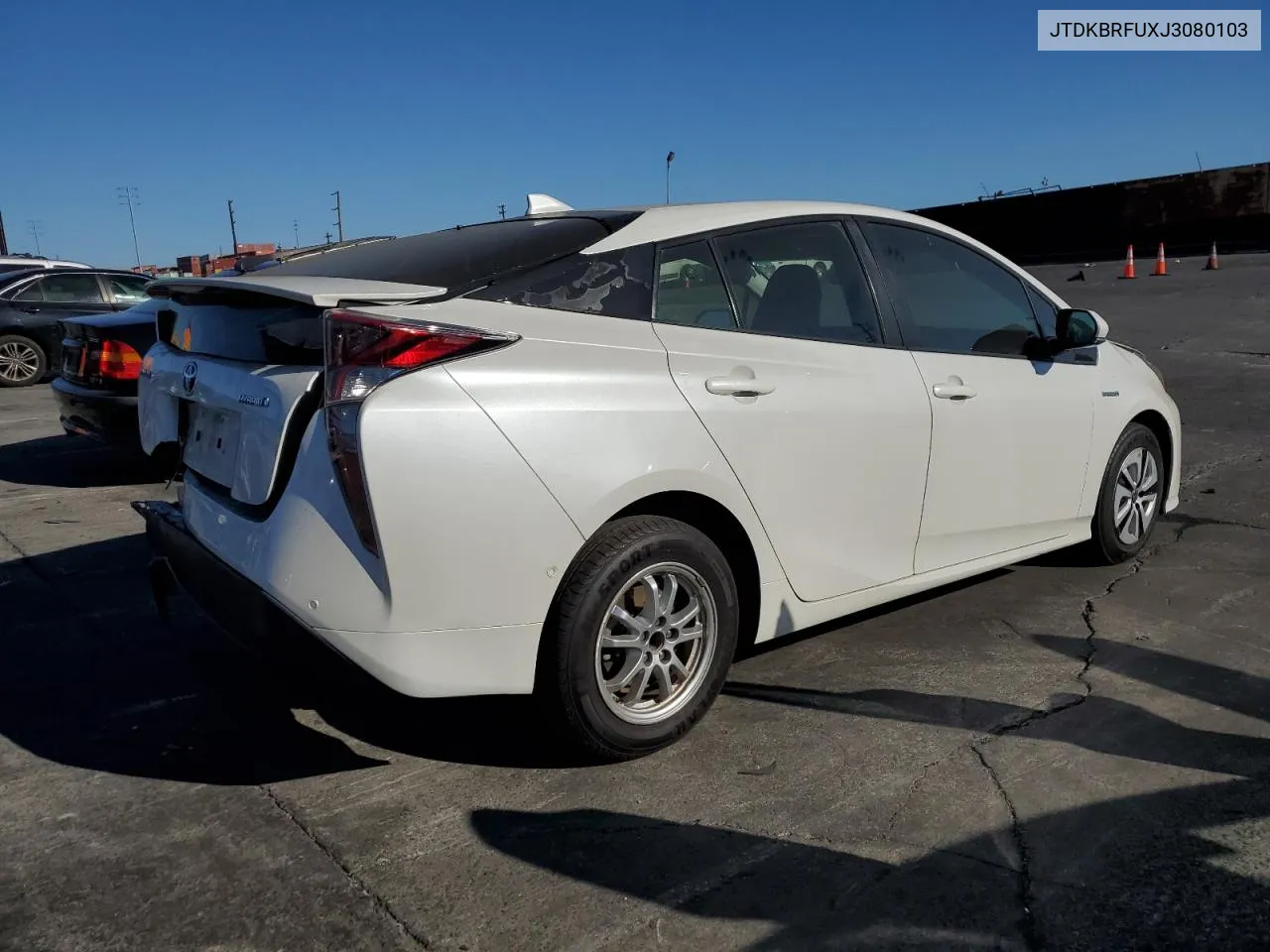 JTDKBRFUXJ3080103 2018 Toyota Prius