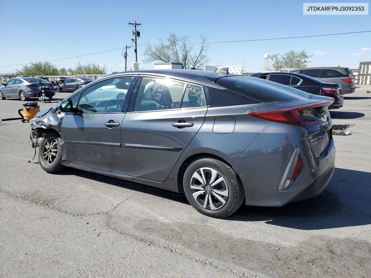 2018 Toyota Prius Prime VIN: JTDKARFP9J3092353 Lot: 72955294