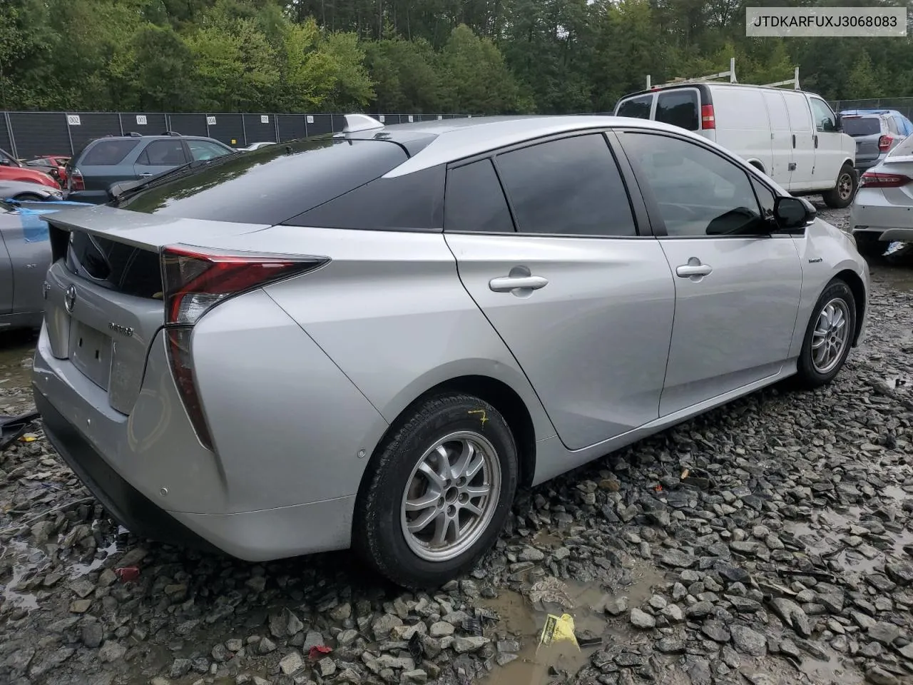 2018 Toyota Prius VIN: JTDKARFUXJ3068083 Lot: 73204484