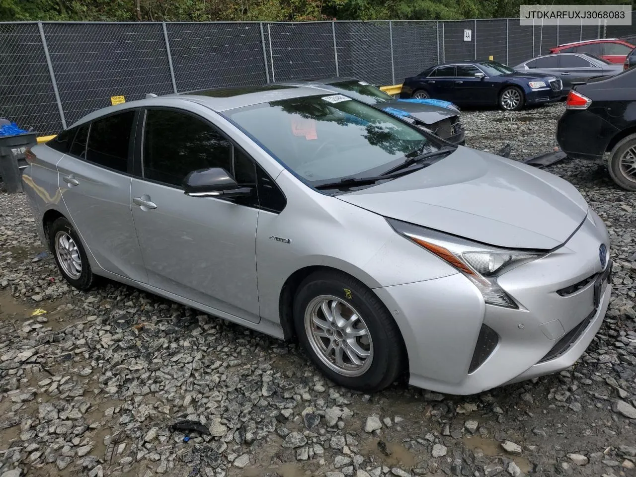 2018 Toyota Prius VIN: JTDKARFUXJ3068083 Lot: 73204484