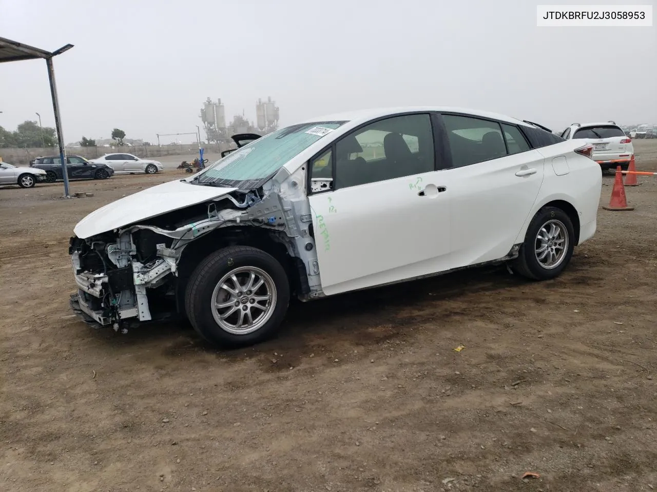 JTDKBRFU2J3058953 2018 Toyota Prius