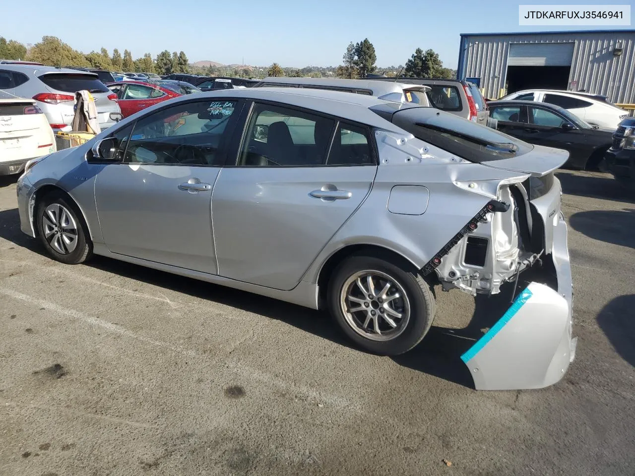 2018 Toyota Prius VIN: JTDKARFUXJ3546941 Lot: 73561314