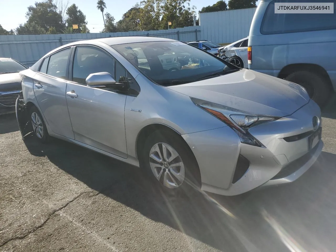 2018 Toyota Prius VIN: JTDKARFUXJ3546941 Lot: 73561314