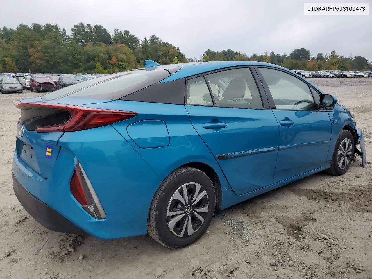 2018 Toyota Prius Prime VIN: JTDKARFP6J3100473 Lot: 73564884