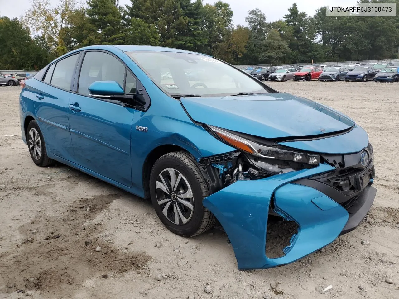 2018 Toyota Prius Prime VIN: JTDKARFP6J3100473 Lot: 73564884