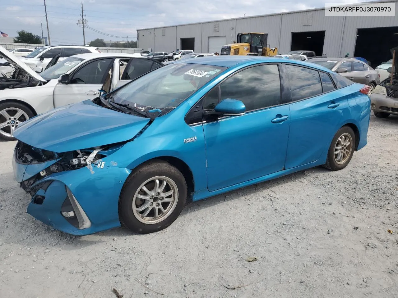 2018 Toyota Prius Prime VIN: JTDKARFP0J3070970 Lot: 73591684