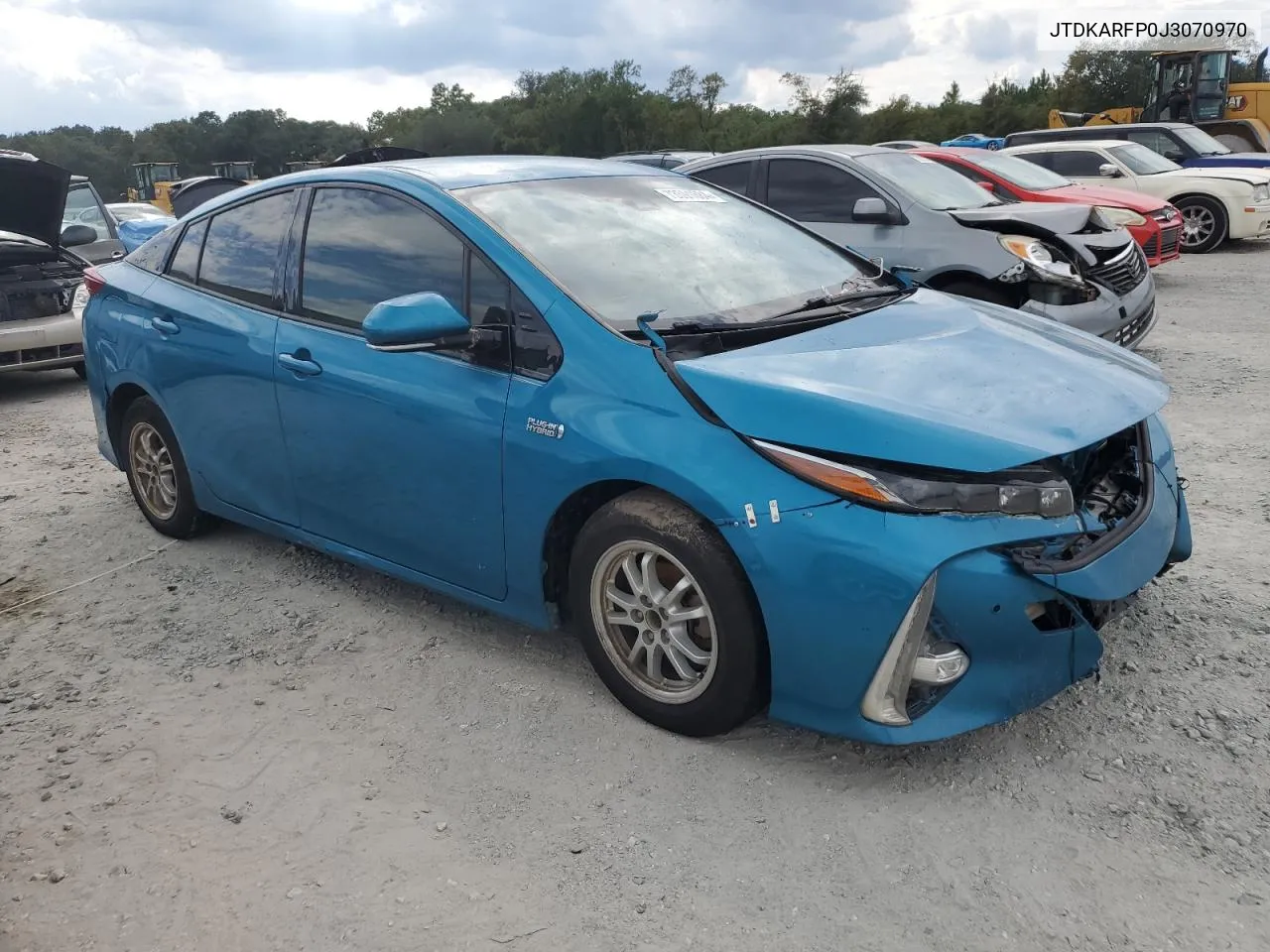 2018 Toyota Prius Prime VIN: JTDKARFP0J3070970 Lot: 73591684