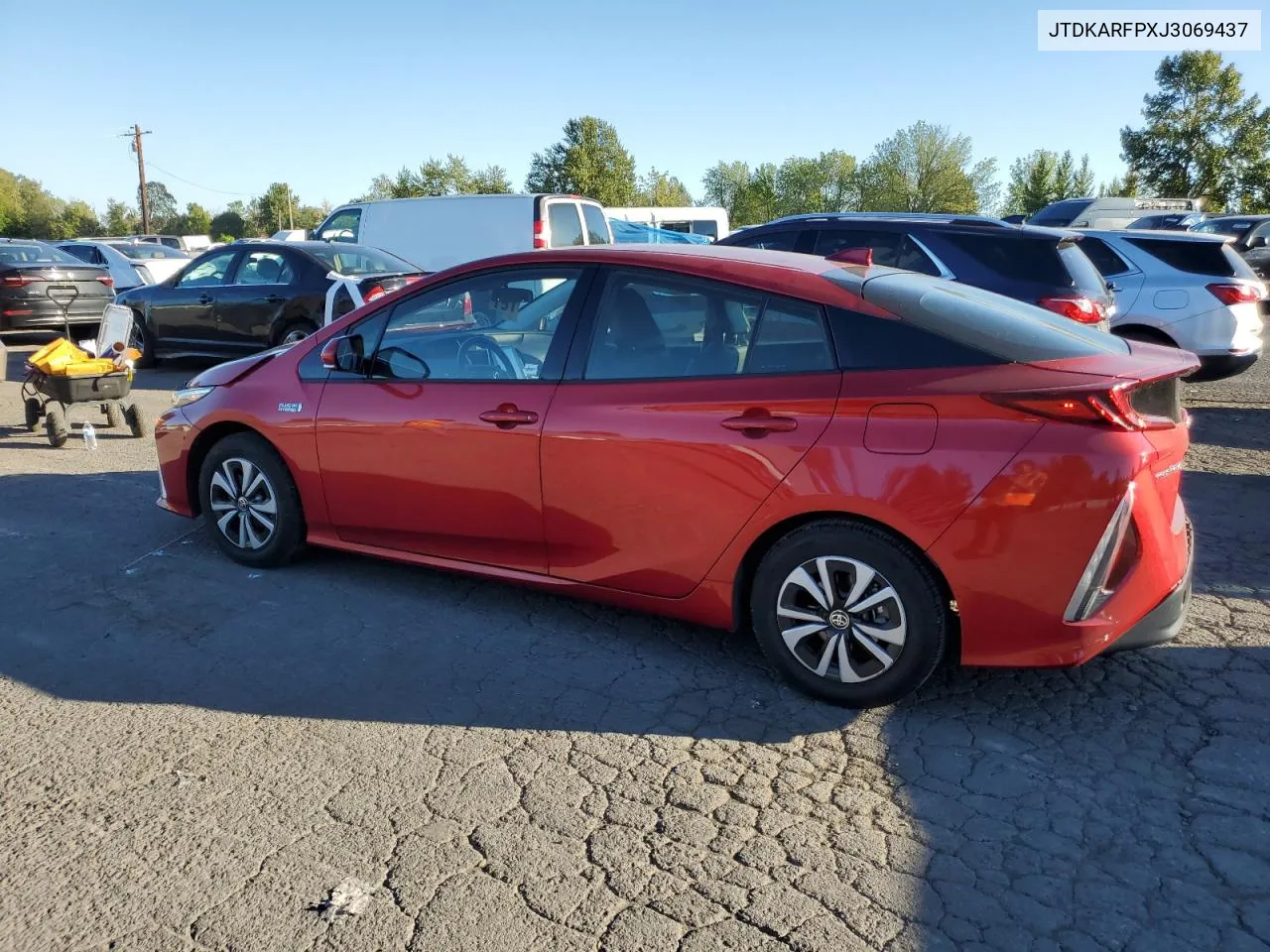 2018 Toyota Prius Prime VIN: JTDKARFPXJ3069437 Lot: 73779484