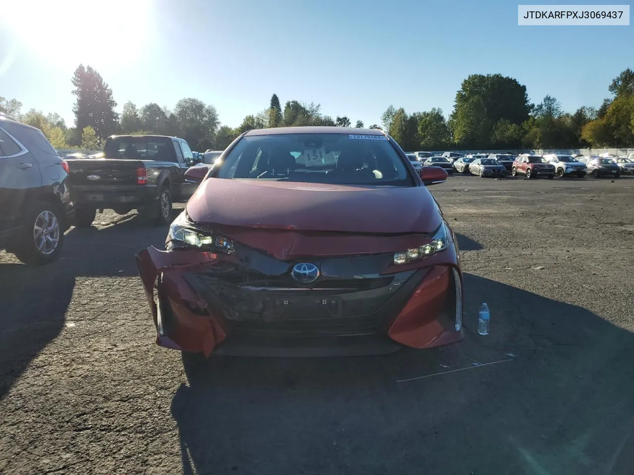 JTDKARFPXJ3069437 2018 Toyota Prius Prime