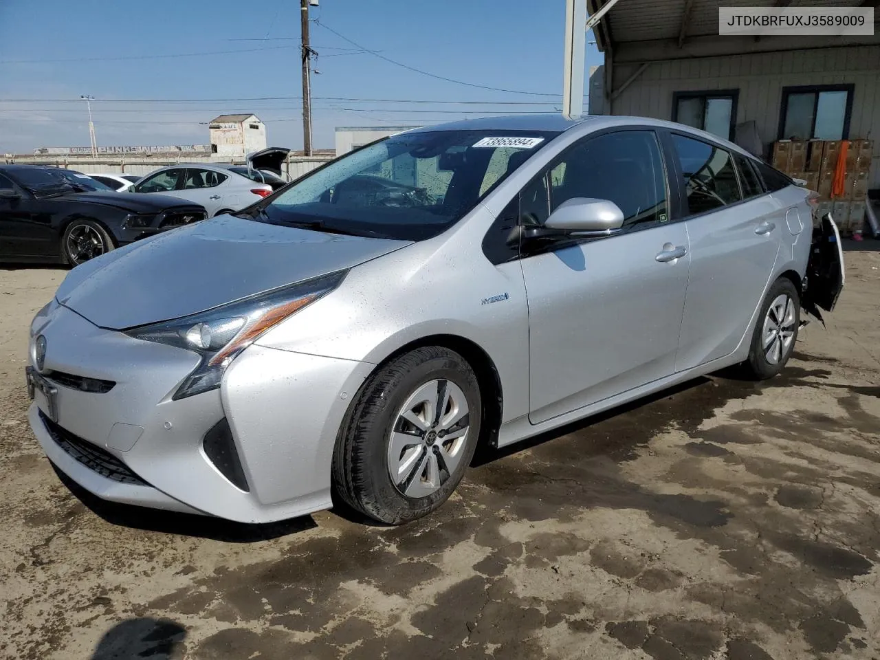 2018 Toyota Prius VIN: JTDKBRFUXJ3589009 Lot: 73865894