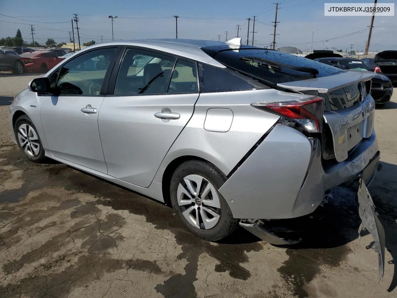 2018 Toyota Prius VIN: JTDKBRFUXJ3589009 Lot: 73865894