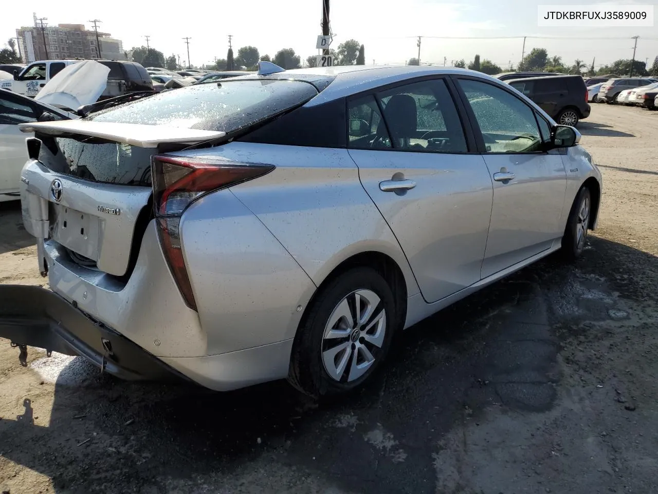 2018 Toyota Prius VIN: JTDKBRFUXJ3589009 Lot: 73865894