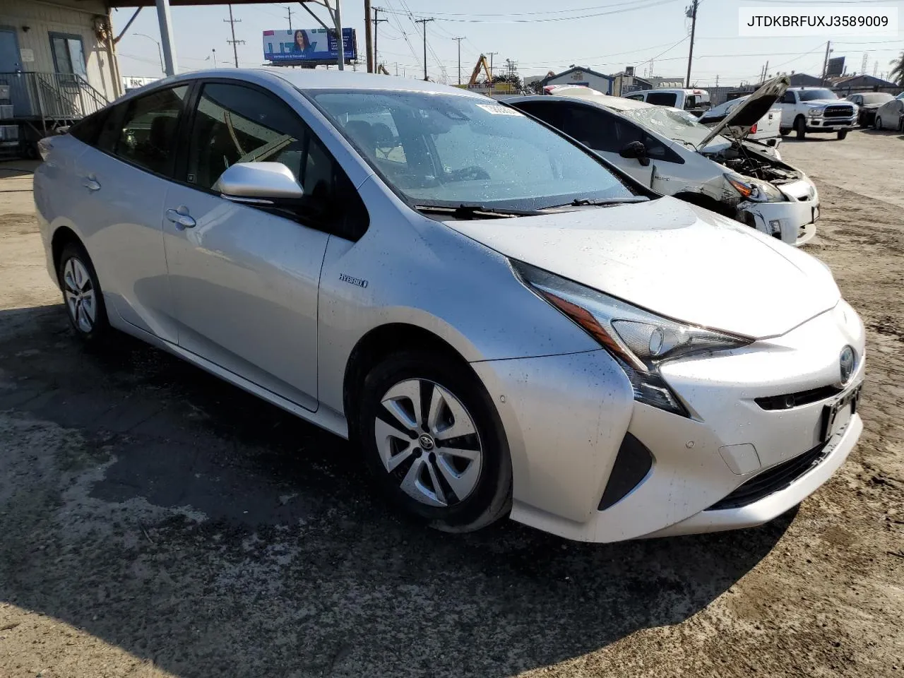 2018 Toyota Prius VIN: JTDKBRFUXJ3589009 Lot: 73865894