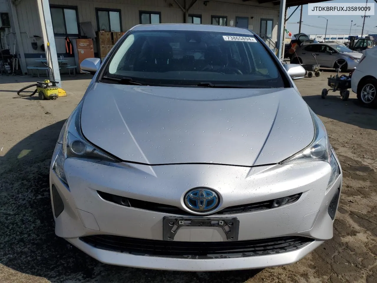 2018 Toyota Prius VIN: JTDKBRFUXJ3589009 Lot: 73865894