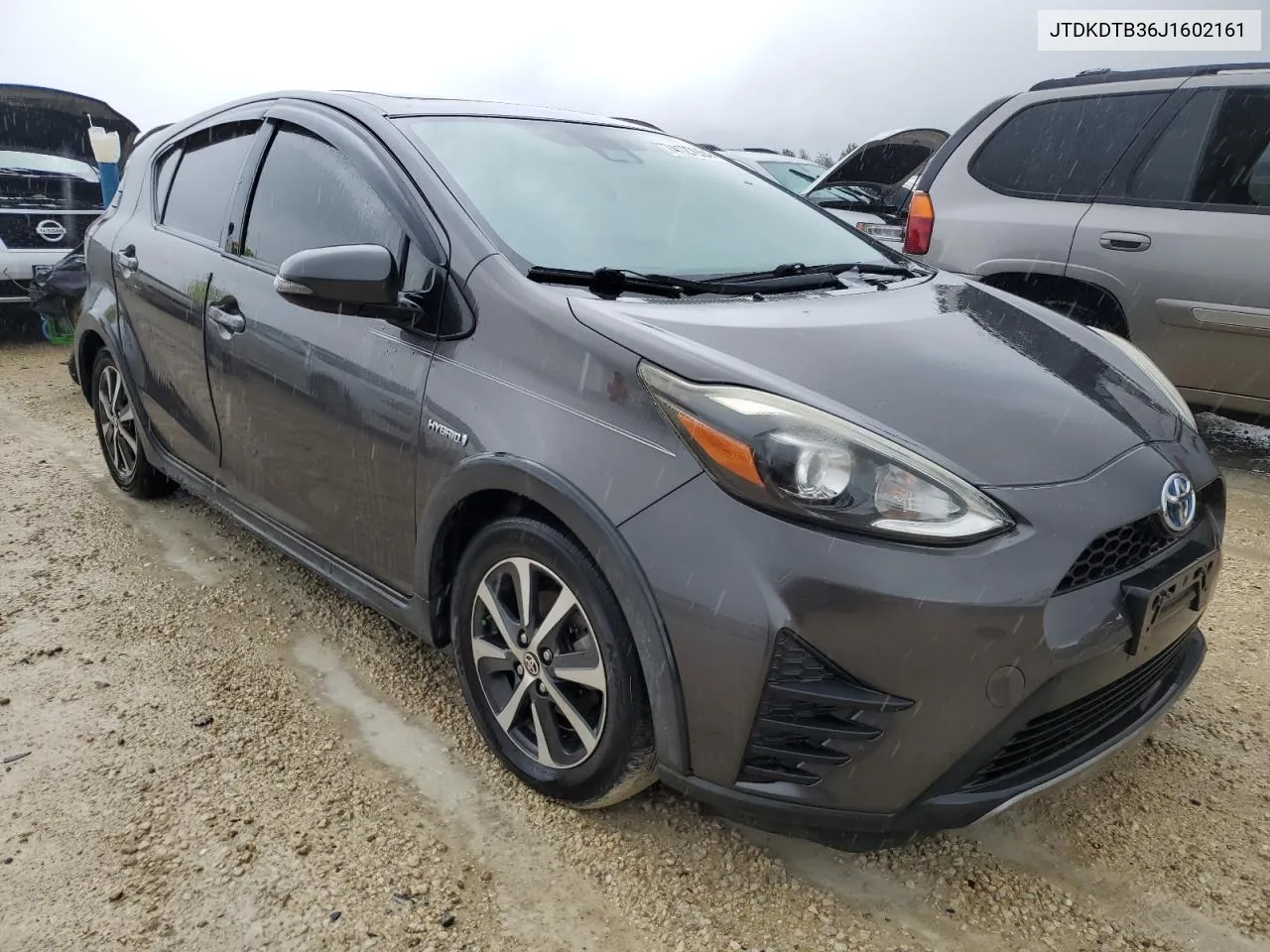 2018 Toyota Prius C VIN: JTDKDTB36J1602161 Lot: 74127994