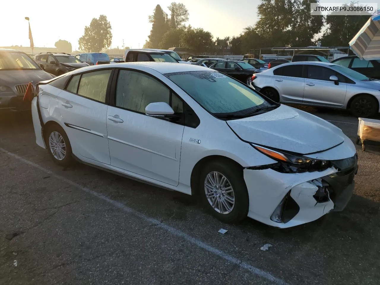 2018 Toyota Prius Prime VIN: JTDKARFP9J3086150 Lot: 74232834