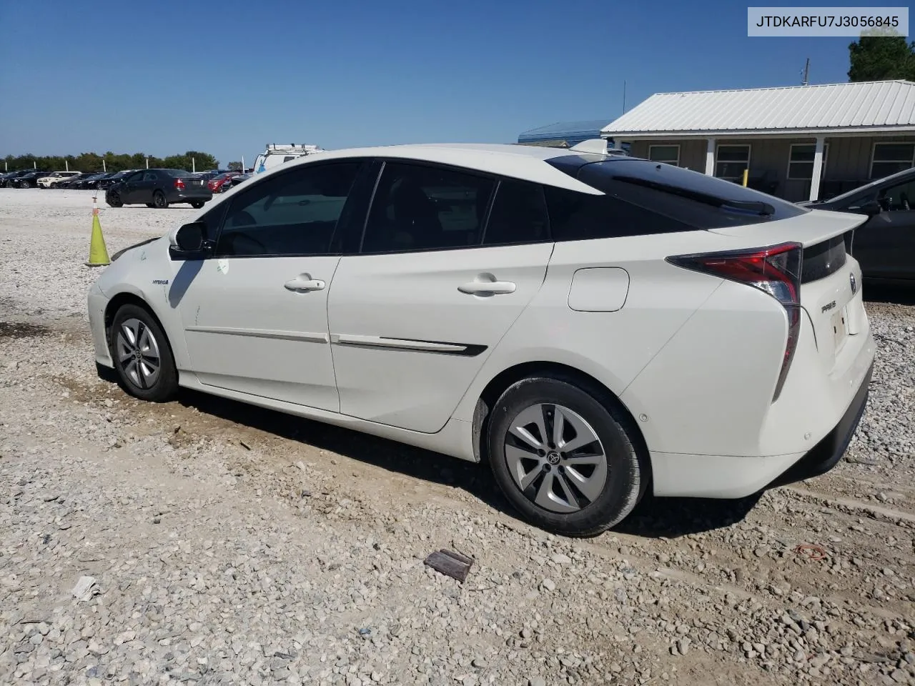 2018 Toyota Prius VIN: JTDKARFU7J3056845 Lot: 74254494