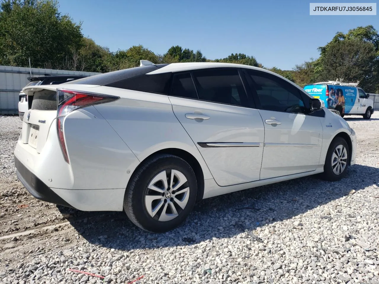 2018 Toyota Prius VIN: JTDKARFU7J3056845 Lot: 74254494