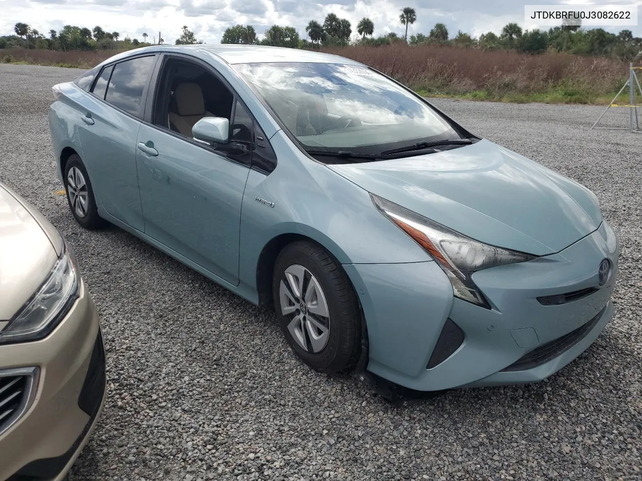 2018 Toyota Prius VIN: JTDKBRFU0J3082622 Lot: 74333064