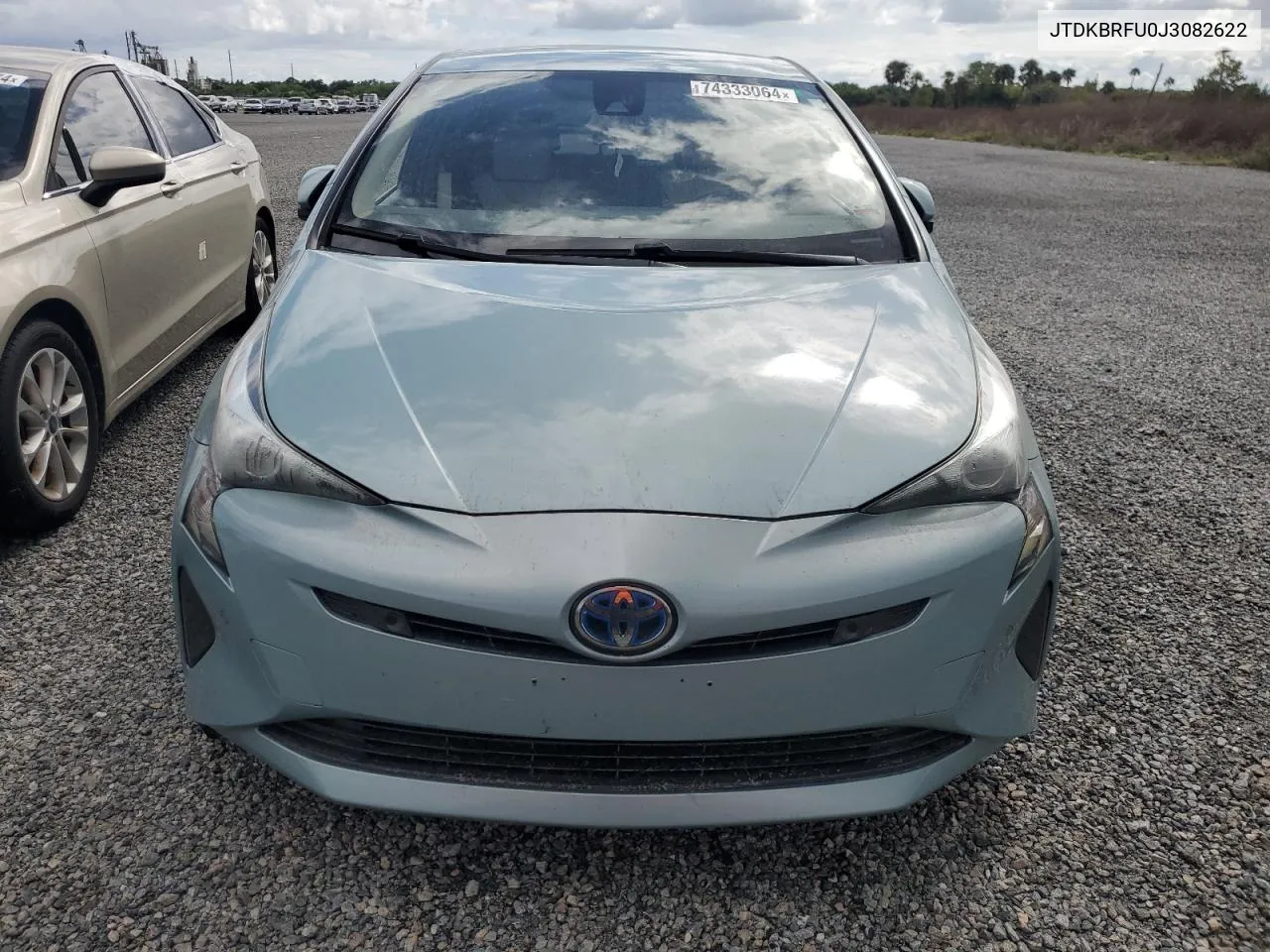 2018 Toyota Prius VIN: JTDKBRFU0J3082622 Lot: 74333064