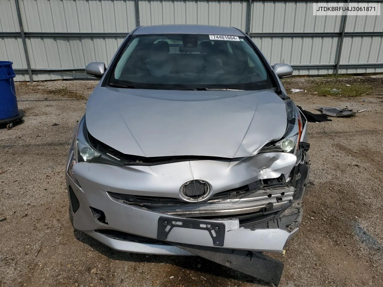 2018 Toyota Prius VIN: JTDKBRFU4J3061871 Lot: 74401604