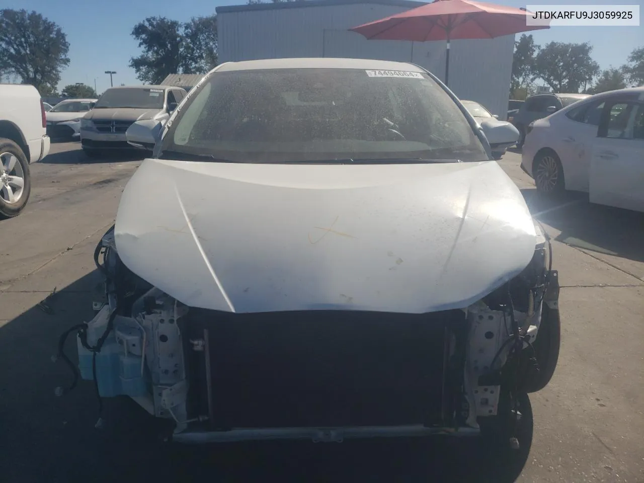 2018 Toyota Prius VIN: JTDKARFU9J3059925 Lot: 74494664