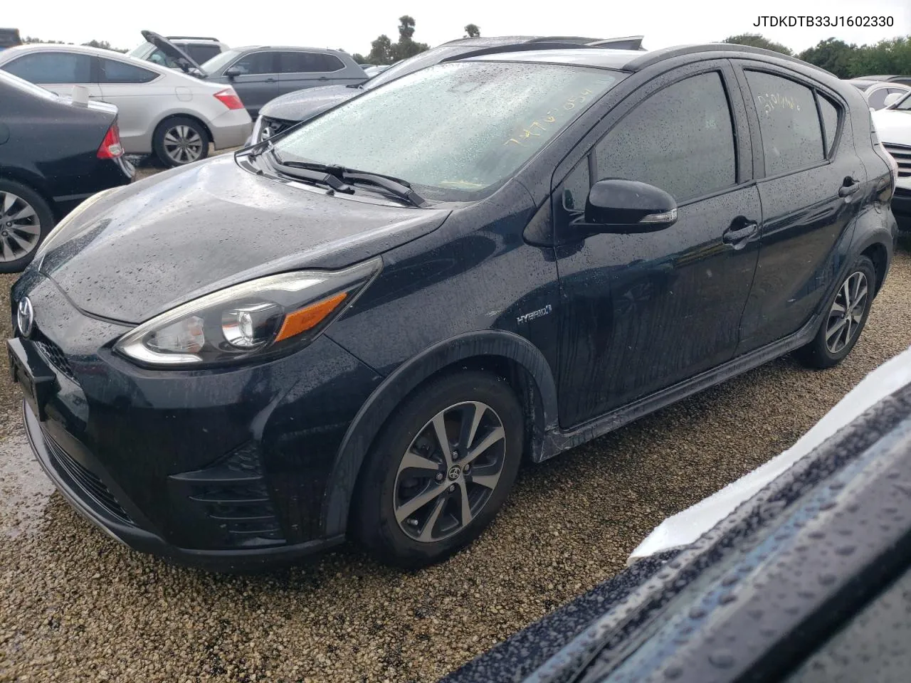 2018 Toyota Prius C VIN: JTDKDTB33J1602330 Lot: 74767054