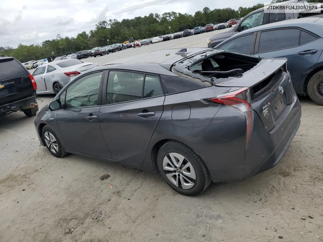 2018 Toyota Prius VIN: JTDKBRFU4J3057674 Lot: 74783874