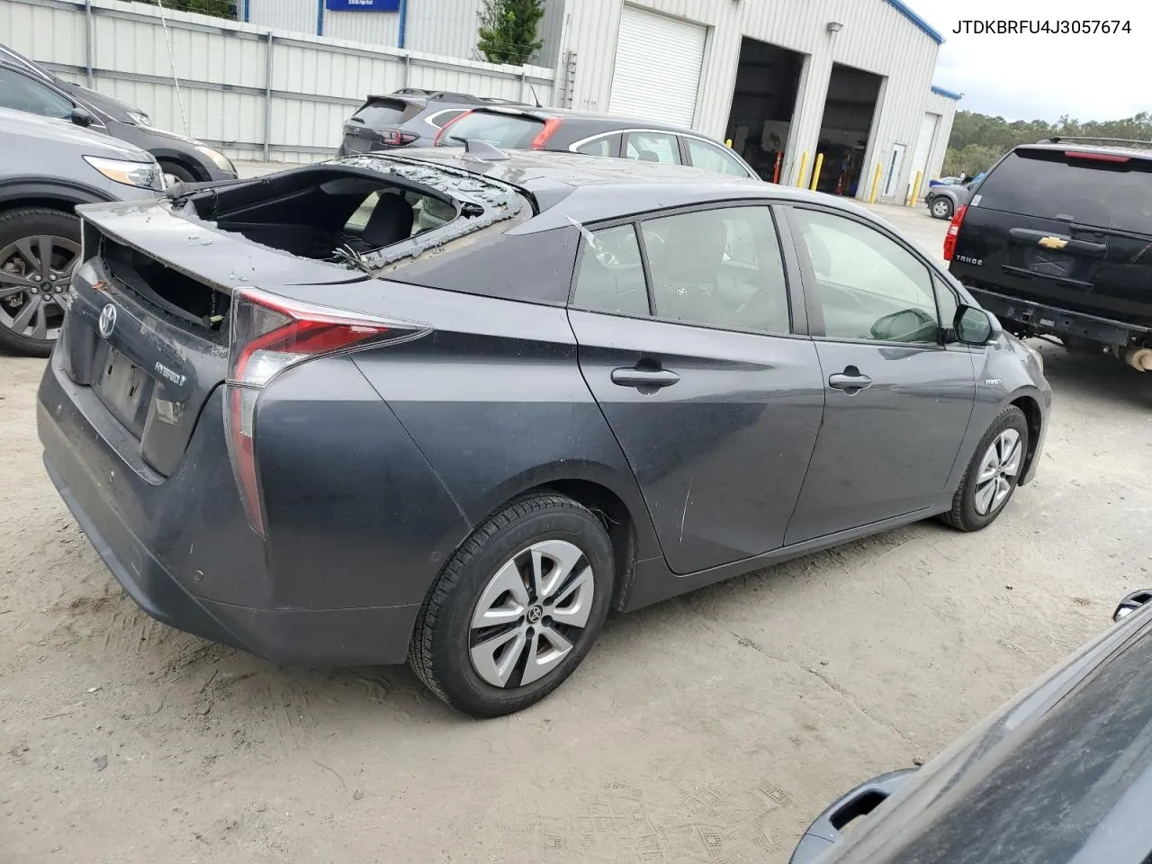 2018 Toyota Prius VIN: JTDKBRFU4J3057674 Lot: 74783874