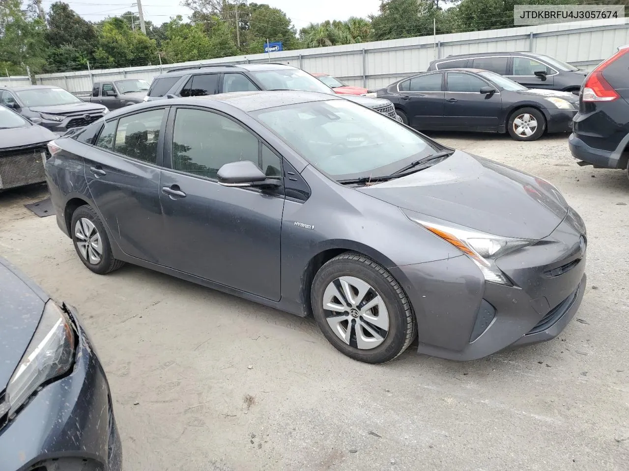 2018 Toyota Prius VIN: JTDKBRFU4J3057674 Lot: 74783874