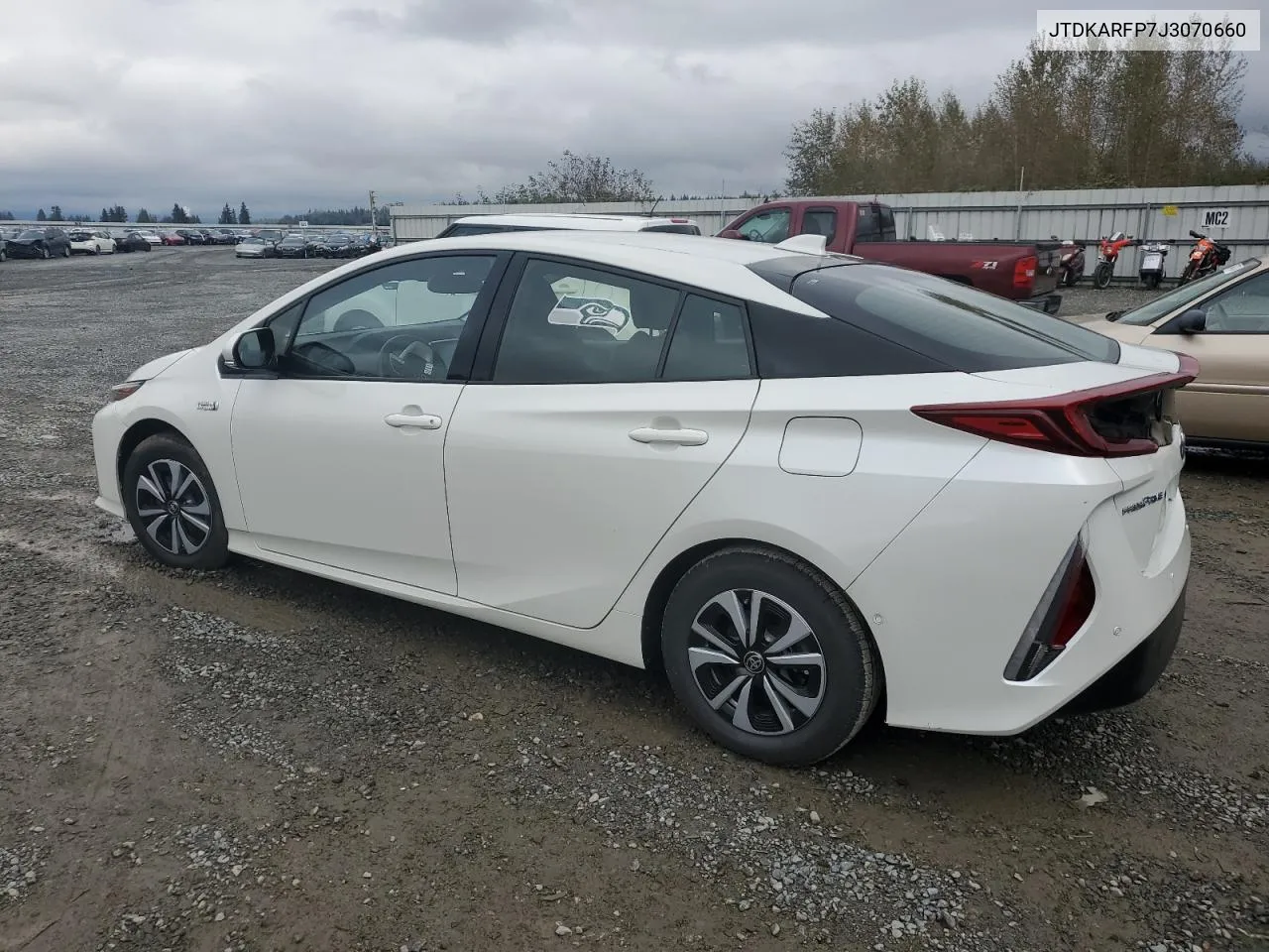 2018 Toyota Prius Prime VIN: JTDKARFP7J3070660 Lot: 74909754