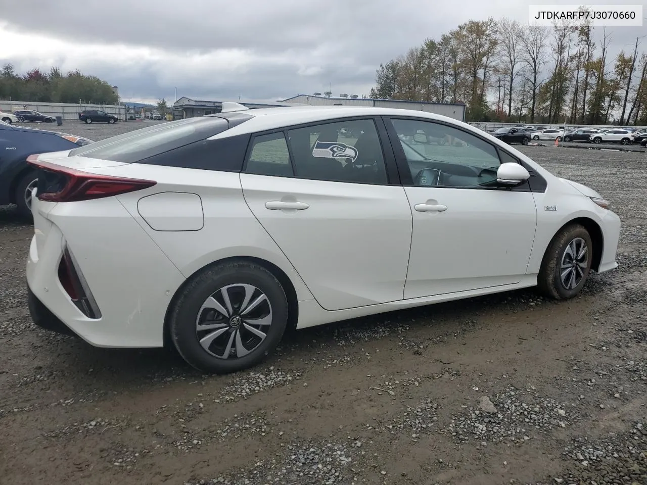 2018 Toyota Prius Prime VIN: JTDKARFP7J3070660 Lot: 74909754