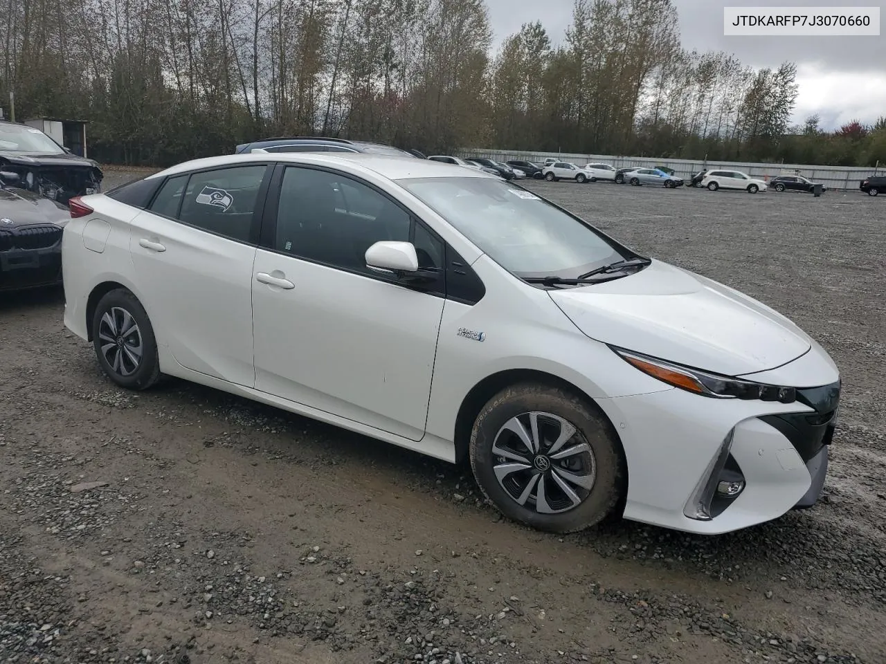 2018 Toyota Prius Prime VIN: JTDKARFP7J3070660 Lot: 74909754