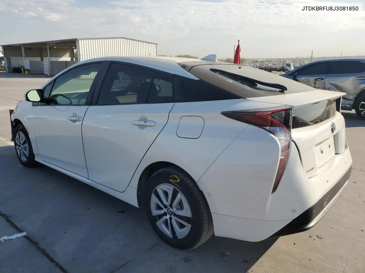 2018 Toyota Prius VIN: JTDKBRFU8J3081850 Lot: 74943644