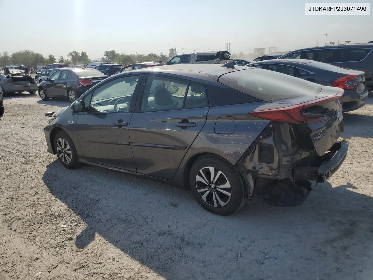 2018 Toyota Prius Prime VIN: JTDKARFP2J3071490 Lot: 75636484