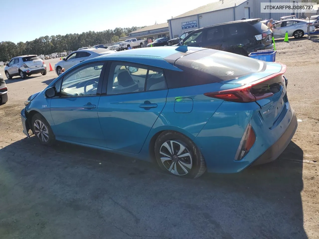 2018 Toyota Prius Prime VIN: JTDKARFP8J3086737 Lot: 76456124