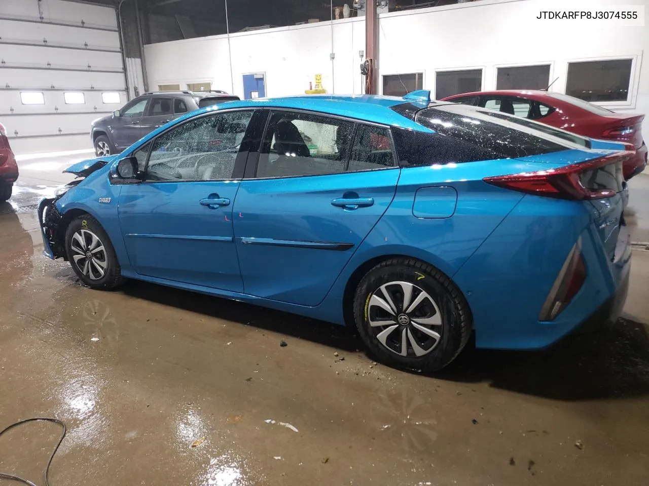 2018 Toyota Prius Prime VIN: JTDKARFP8J3074555 Lot: 76763014