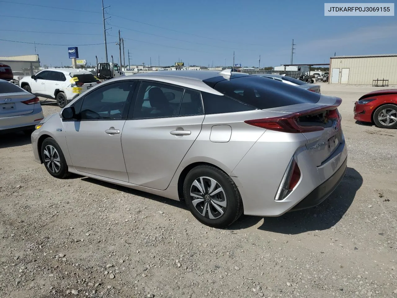 2018 Toyota Prius Prime VIN: JTDKARFP0J3069155 Lot: 76798974