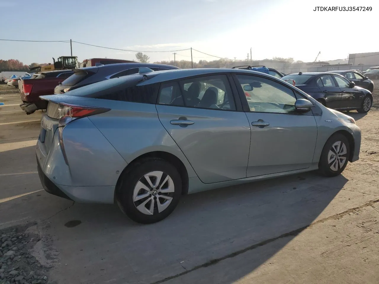 2018 Toyota Prius VIN: JTDKARFU3J3547249 Lot: 77148564