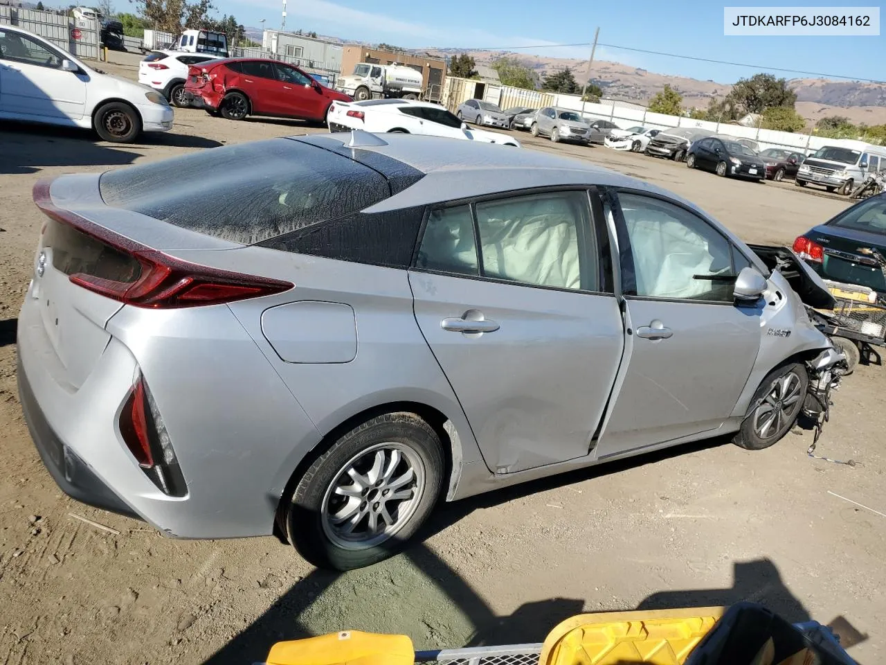 2018 Toyota Prius Prime VIN: JTDKARFP6J3084162 Lot: 77620134