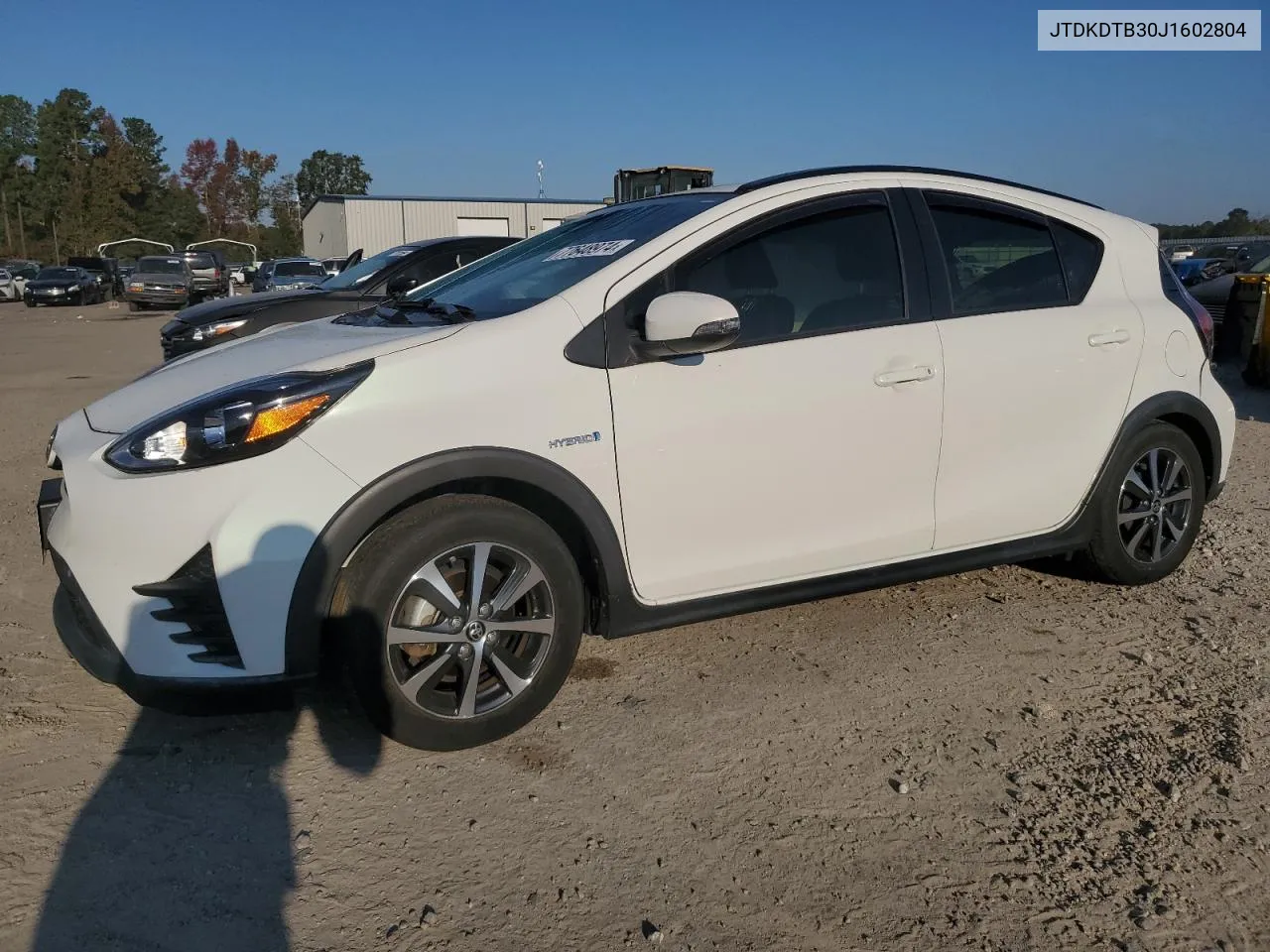 2018 Toyota Prius C VIN: JTDKDTB30J1602804 Lot: 77648974