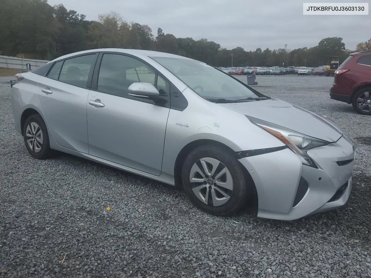 2018 Toyota Prius VIN: JTDKBRFU0J3603130 Lot: 77934634