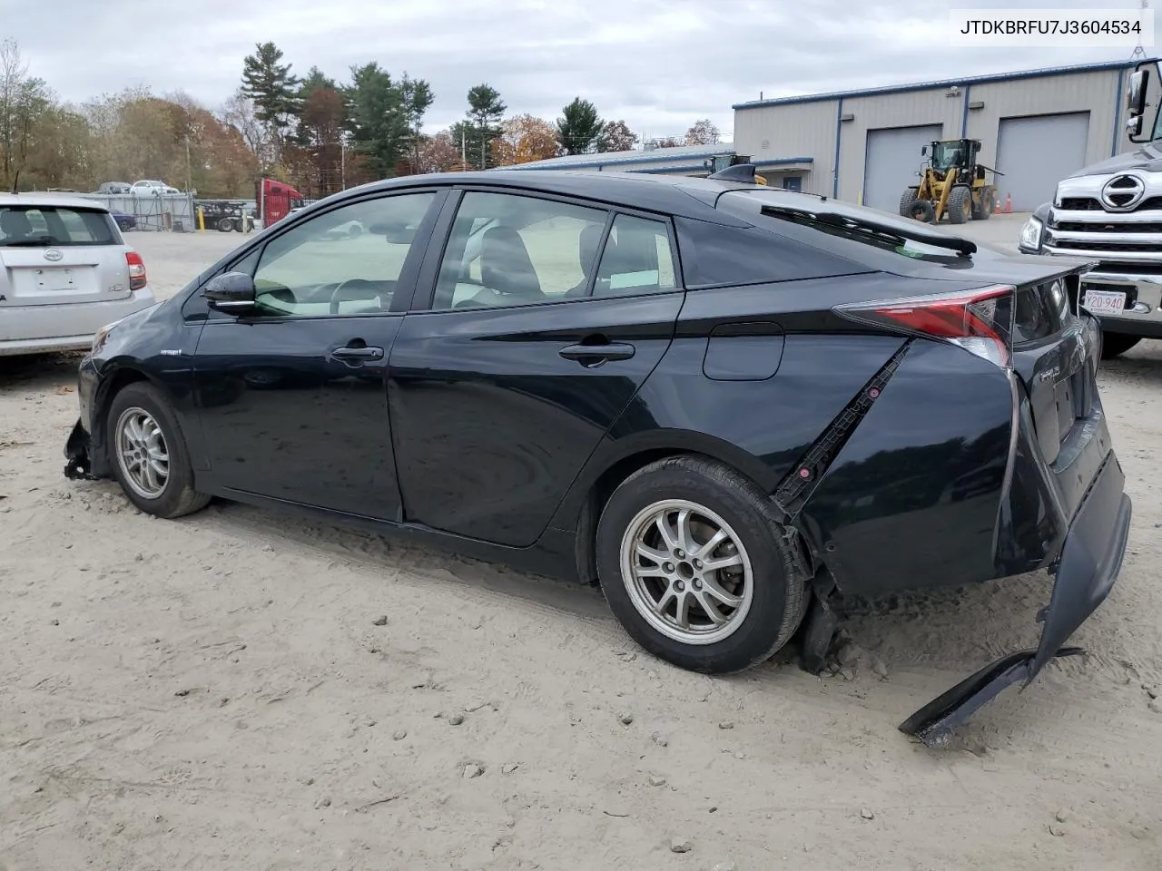 2018 Toyota Prius VIN: JTDKBRFU7J3604534 Lot: 78047504